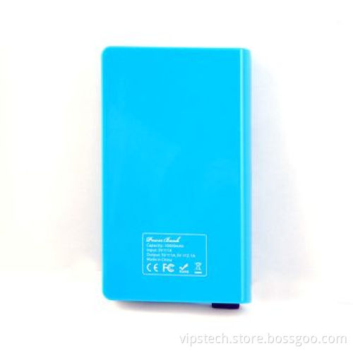 MP3 Player Charger with 10,000mAh Capacity, Classical Book Design, High-efficiency Torch